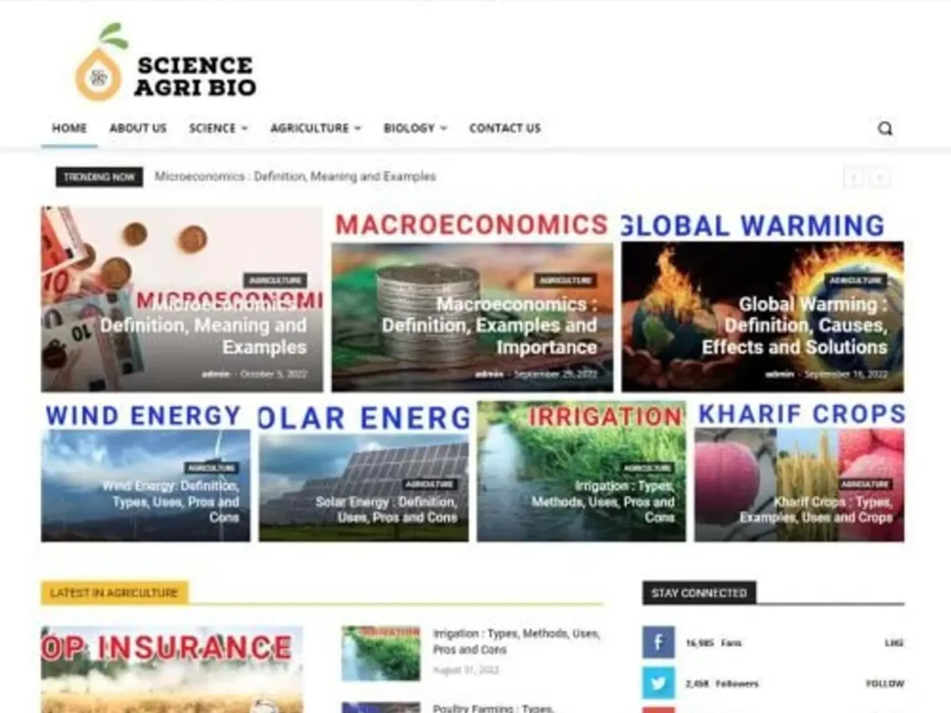 Science Agri Bio