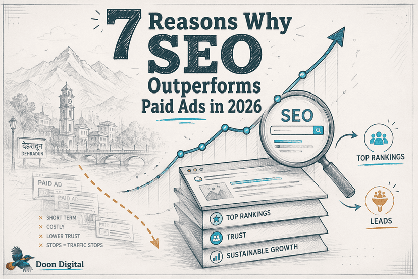 SEO vs Google Ads for Dehradun: Real Cost Per Lead Compared